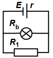 Schemă circuit electric bec conectat în paralel cu rezistor